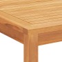 Set da Pranzo da Giardino 7 pz in Legno Massello di Teak