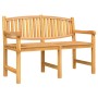 Set da Pranzo per Giardino 5 pz in Legno Massello di Teak