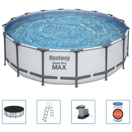 Bestway Set Piscina Steel Pro MAX 488x122 cm