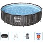 Bestway Set Piscina Rotonda Steel Pro MAX 427x107 cm