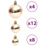 Palline di Natale 100 pz Champagne e Marrone 3 / 4 / 6 cm