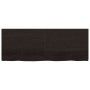 Ripiano Marrone Scuro 160x60x(2-4) cm Massello Rovere Trattato