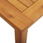 Set da Pranzo per Esterni 3pz con Cuscini Legno Massello Acacia