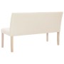 Panca 139,5 cm Crema in Poliestere