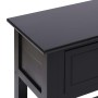 Credenza Nera 115x30x76 cm in Legno