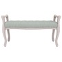 Panca Grigio Chiaro 110x45x60 cm in Velluto