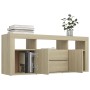 Mobile Porta TV Rovere Sonoma 120x30x50 cm in Legno Multistrato