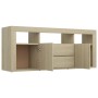 Mobile Porta TV Rovere Sonoma 120x30x50 cm in Legno Multistrato