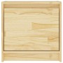 Comodino 40x30,5x40 cm in Legno Massello di Pino
