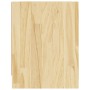 Comodino 40x30,5x40 cm in Legno Massello di Pino