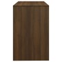Scrivania Rovere Marrone 101x50x76,5 cm in Truciolato