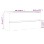 Mobile Lavabo Grigio Sonoma 100x38,5x45 cm in Legno Multistrato