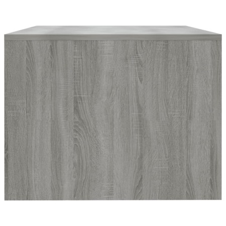 Tavolino da Salotto Grigio Sonoma 102x55x42cm Legno Multistrato