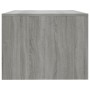 Tavolino da Salotto Grigio Sonoma 102x55x42cm Legno Multistrato