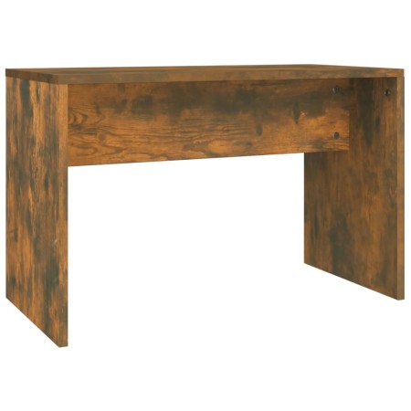 Sgabello da Toeletta Rovere Fumo 70x35x45 cm Legno Multistrato