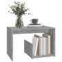 Tavolino Grigio Sonoma 59x36x38 cm in Legno Multistrato