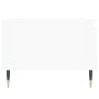 Tavolino da Salotto Bianco 90x50x36,5 cm in Legno Multistrato
