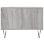 Tavolino Salotto Grigio Sonoma 90x50x36,5 cm Legno Multistrato