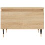 Tavolini Salotto 2pz Rovere Sonoma 50x46x35cm Legno Multistrato