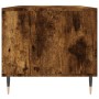 Tavolino da Salotto Rovere Fumo 90x49x45 cm Legno Multistrato