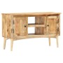 Credenza 100x35x60 cm in Legno Massello di Mango