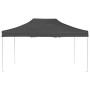 Gazebo Professionale Pieghevole Alluminio 4,5x3 m Antracite