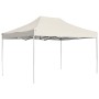 Gazebo Professionale Pieghevole in Alluminio 4,5x3 m Crema