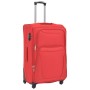 Set di Valigie Trolley 3 pz Morbide Rosse