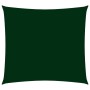 Vela Parasole in Tela Oxford Quadrata 5x5 m Verde Scuro