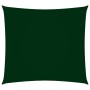 Vela Parasole in Tela Oxford Quadrata 2x2 m Verde Scuro