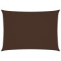 Parasole a Vela Oxford Rettangolare 2,5x4 m Marrone