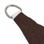 Parasole a Vela Oxford Rettangolare 2,5x4 m Marrone