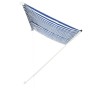 Tenda da Sole Retrattile 300x150 cm Blu e Bianco