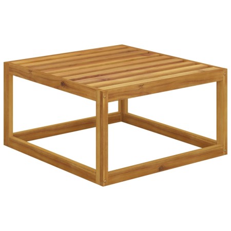 Set Divani Giardino 5 pz con Cuscini Legno Massello di Acacia