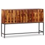 Credenza in Legno Massello di Sheesham 120x30x80 cm