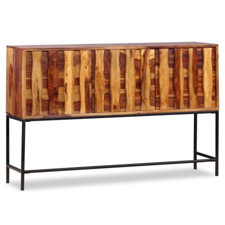 Credenza in Legno Massello di Sheesham 120x30x80 cm