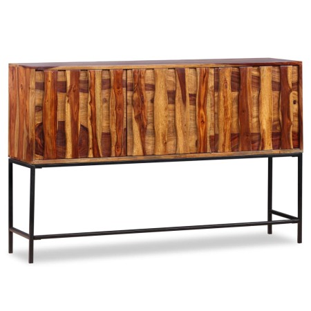 Credenza in Legno Massello di Sheesham 120x30x80 cm