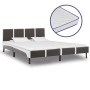 Letto con Materasso Memory Foam in Similpelle 180x200 cm