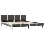 Letto con Materasso Memory Foam in Similpelle 180x200 cm