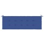 Cuscino per Panca Blu Reale 150x50x3 cm in Tessuto Oxford