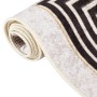 Tappeto Lavabile 120x180 cm Beige Chiaro Antiscivolo