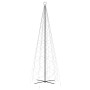 Albero di Natale a Cono Bianco Freddo 1400 LED 160x500 cm