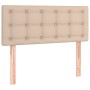 Testiera Cappuccino 100x5x78/88 cm in Similpelle