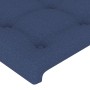 Testiera 2 pz Blu 80x5x78/88 cm in Tessuto