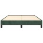 Giroletto Verde Scuro 140x200 cm in Velluto