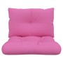 Cuscini per Pallet 2 pz Rosa in Tessuto Oxford