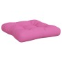 Cuscini per Pallet 2 pz Rosa in Tessuto Oxford
