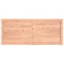 Ripiano Muro Marrone 120x50x(2-4) cm Massello Rovere Trattato