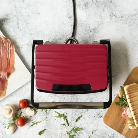 Livoo Grill Compatto 750 W Rosso