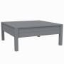 Set Divani da Giardino 3 pz Grigio Cuscini Massello di Pino